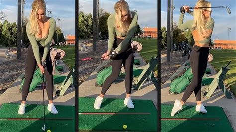 paige spiranac ass|Paige Spiranac Shows Too Much Butt Cheek And The Internet Is。